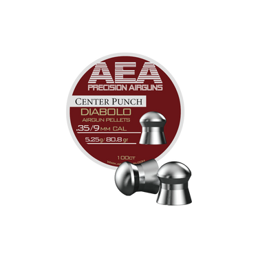 AEA Center Punch Airgun Pellets (.35 Cal, 80.8 gr.)